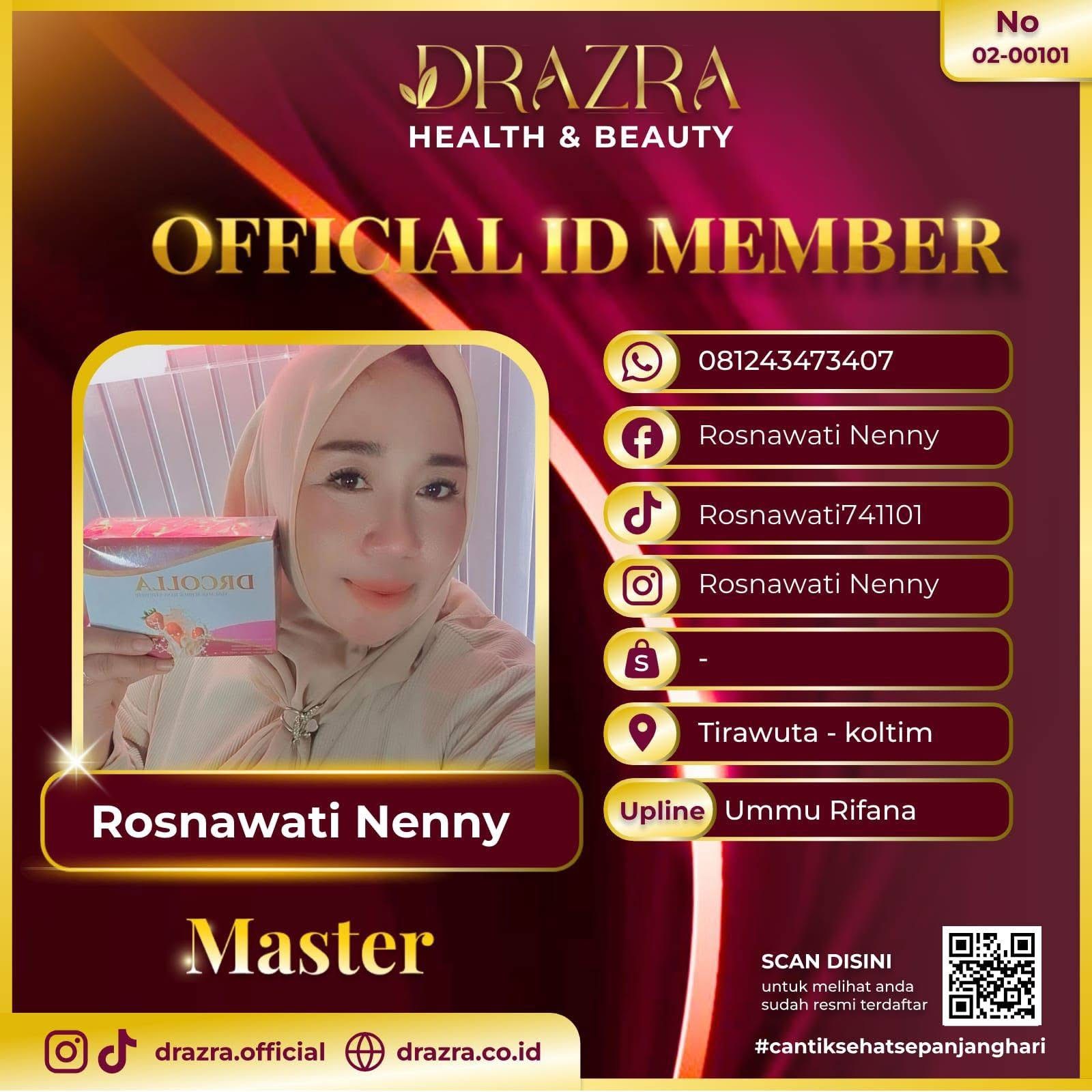 Official ID Member Rosnawati Nenny