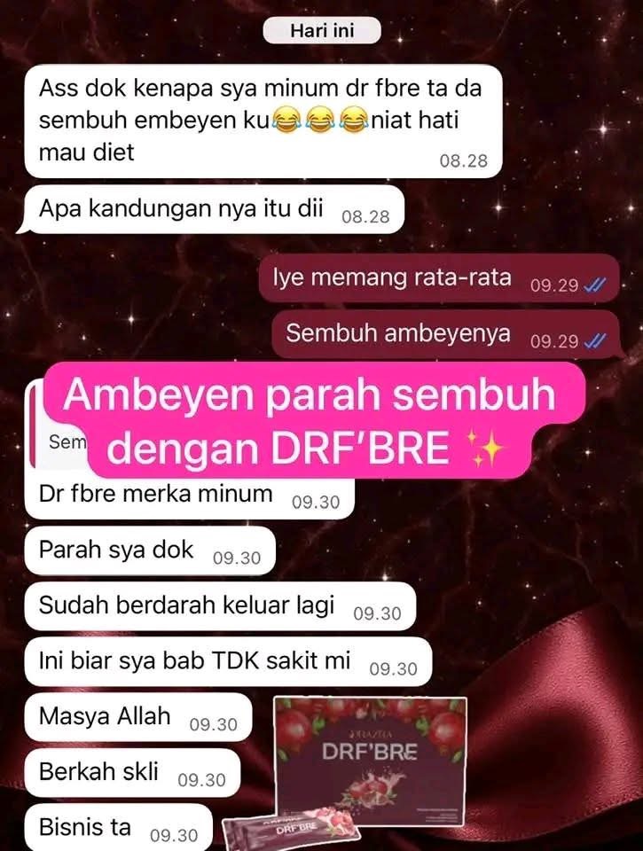 Testimoni pelanggan DRAZRA 5