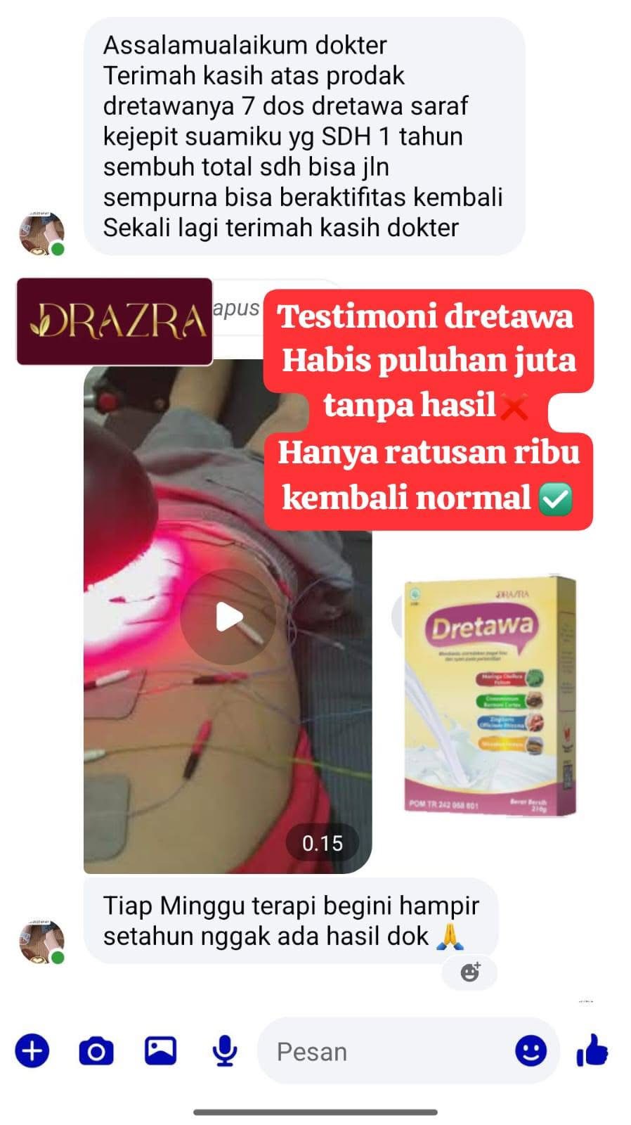 Testimoni pelanggan DRAZRA 6